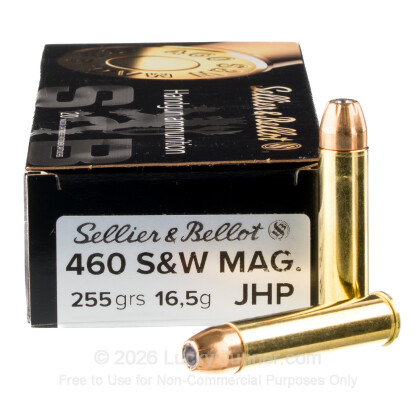 Image 2 of Sellier & Bellot .460 Smith & Wesson Ammo