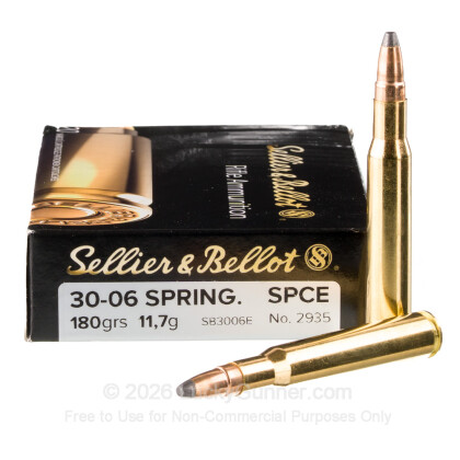 Image 1 of Sellier & Bellot .30-06 Ammo