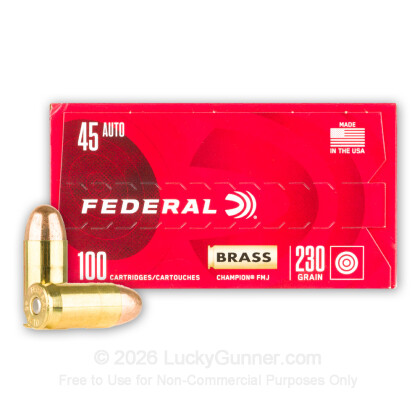 Image 2 of Federal .45 ACP (Auto) Ammo