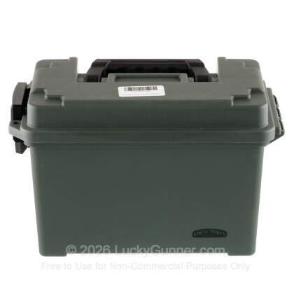 Large image of Uncle Mike's Forest Green Brand New Plastic 50 Cal Ammo Cans For Sale