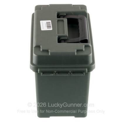 Large image of Uncle Mike's Forest Green Brand New Plastic 50 Cal Ammo Cans For Sale