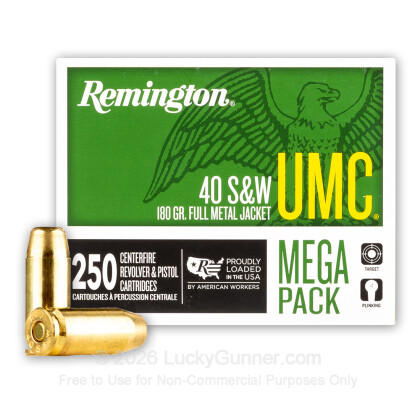 Image 1 of Remington .40 S&W (Smith & Wesson) Ammo