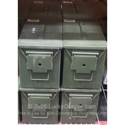 Large image of Fat 50 Green Surplus Mil-Spec Ammo Can For Sale