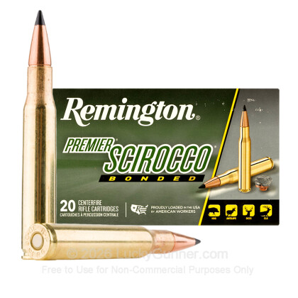 Premium 30 06 Ammo For Sale 150 Grain Scirocco Bonded Ammunition In 