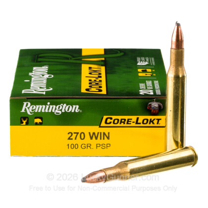 Image 2 of Remington .270 Winchester Ammo