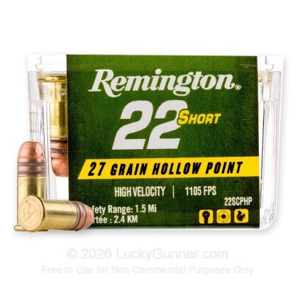 Image 1 of Remington .22 Short Ammo