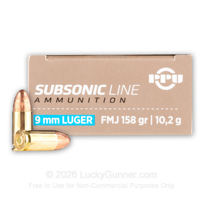 Image 2 of 9mm Ammo from Prvi Partizan Image 2 of Prvi Partizan 9mm Luger (9x19) Ammo