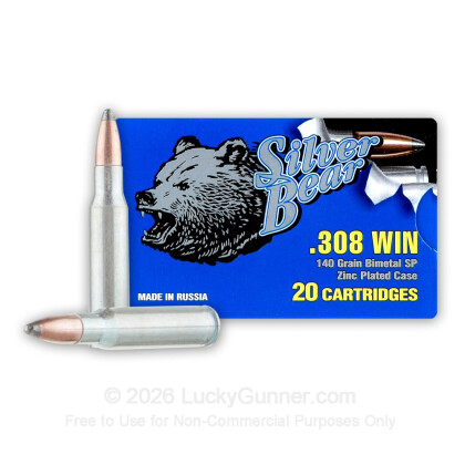 Image 1 of Silver Bear .308 (7.62X51) Ammo