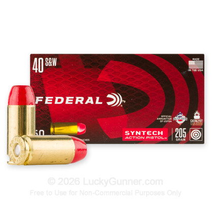 Image 2 of Federal .40 S&W (Smith & Wesson) Ammo