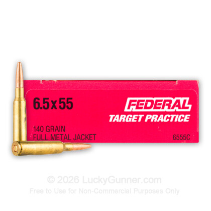 Image 1 of Federal Ammo from Federal Image 1 of Federal 6.5x55 Swedish Ammo