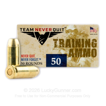 Image 2 of Team Never Quit 10mm Auto Ammo