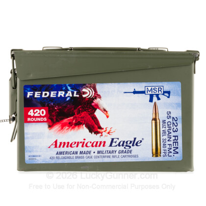 Image 1 of Federal .223 Remington Ammo