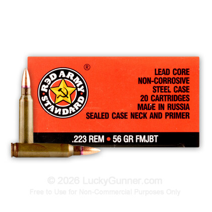 Image 1 of Red Army Standard .223 Remington Ammo