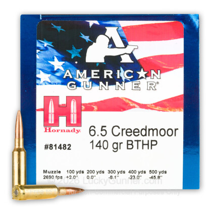 Image 1 of Hornady 6.5mm Creedmoor Ammo