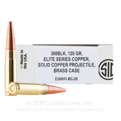 Image 1 of SIG SAUER .300 Blackout Ammo