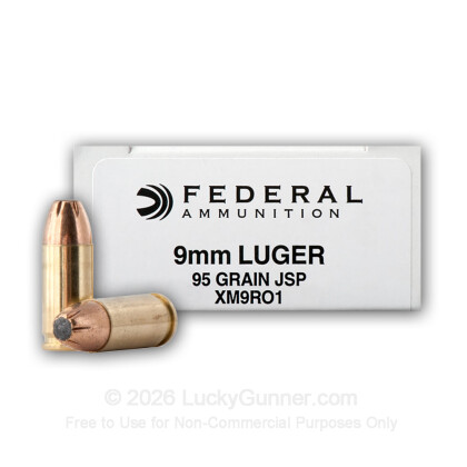 Image 1 of 9mm Ammo from Federal Image 1 of Federal 9mm Luger (9x19) Ammo