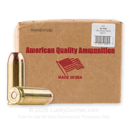 Image 1 of American Quality Ammunition .50 Action Express Ammo
