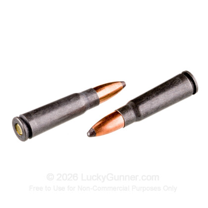 Large image of Bulk 7.62x39mm Ammo For Sale - 124 Grain Soft Point Ammunition in Stock by Tula - 100 Rounds