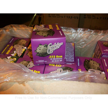 Image 11 of Rifle Ammo from Golden Bear Image 11 of Golden Bear .223 Remington Ammo