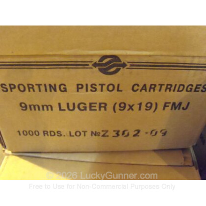 Image 7 of Tula Cartridge Works 9mm Luger (9x19) Ammo