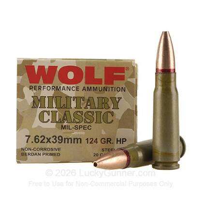 Image 1 of Wolf 7.62X39 Ammo