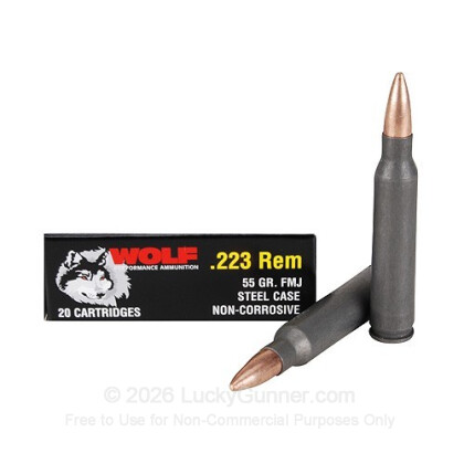 Image 1 of Wolf .223 Remington Ammo