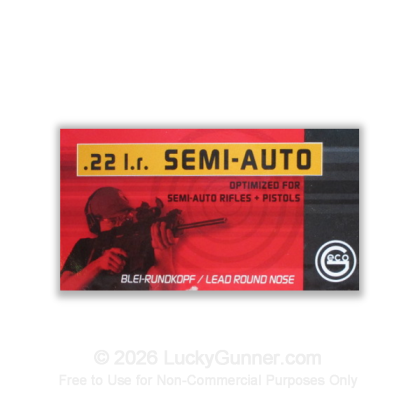 Image 3 of GECO .22 Long Rifle (LR) Ammo
