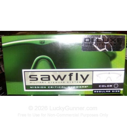 Large image of Revision Sawfly Ballistic Glasses -  Sawfly Shooters Kit Deluxe Regular Ballistic Eyewear For Sale