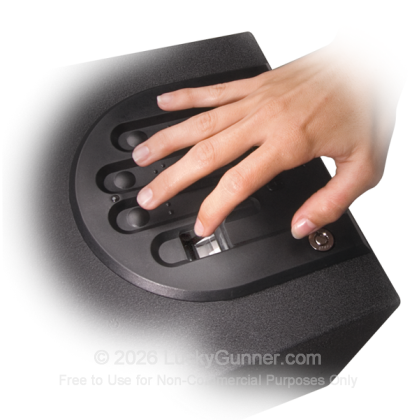 Large image of GunVault Handgun Safe For Sale - MiniVault Biometric GVB 1000 Digital Handgun Safe For Sale