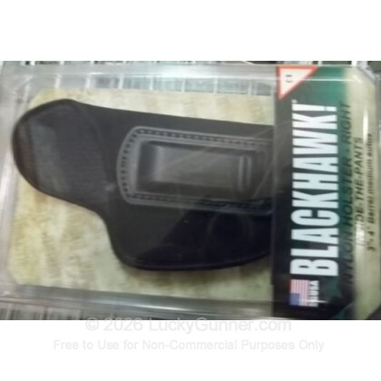 Large image of Holster ITP BLACKHAWK RH Med Frame Auto 3-4" Bbl 73IP01BK-R