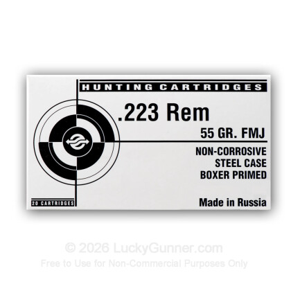 Image 5 of Tula Cartridge Works .223 Remington Ammo