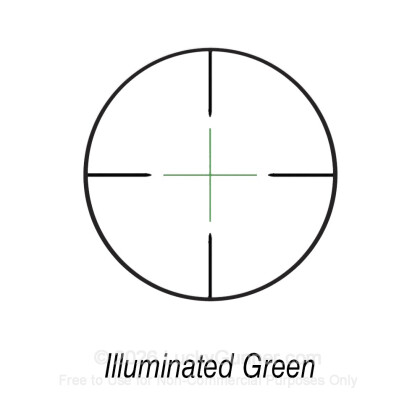 Large image of Bushnell Banner Illum Rifle Scope - 3-9x - 40mm - 713949I - Multi-X (Duplex) Illuminated Reticle - Black Matte - In Stock - Luckygunner.com