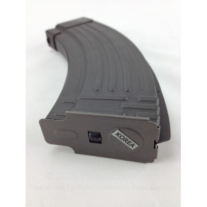 Large image of Century Arms Steel Korean - AK47 - 7.62x39mm - Black - 30 Round High Capacity Magazine For Sale 