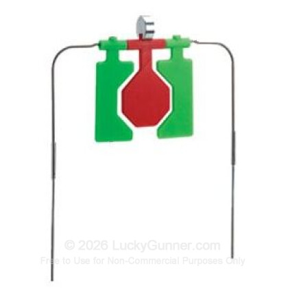 Large image of Champion Duraseal Spinner Targets For Sale - Red and Green Interlocking Self-Healing Octagon Spinner Target In Stock