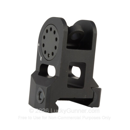 Large image of AR Fixed Back-Up Iron Sight - Fixed - Rear - Blackhawk - Black - 71BU00BK