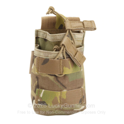 Large image of S.T.R.I.K.E. Tier Stacked SR25/M14/FAL Mag Pouch - Blackhawk - MultiCam