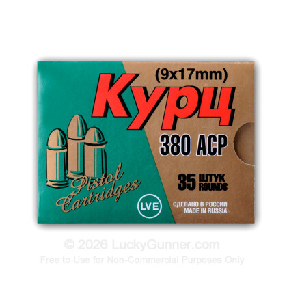 Image 2 of LVE .380 Auto (ACP) Ammo