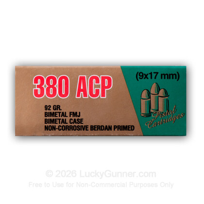 Image 9 of LVE .380 Auto (ACP) Ammo