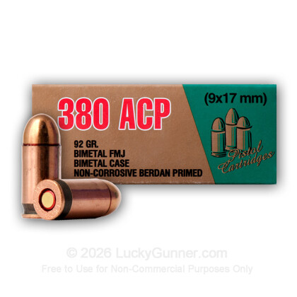 Image 1 of LVE .380 Auto (ACP) Ammo