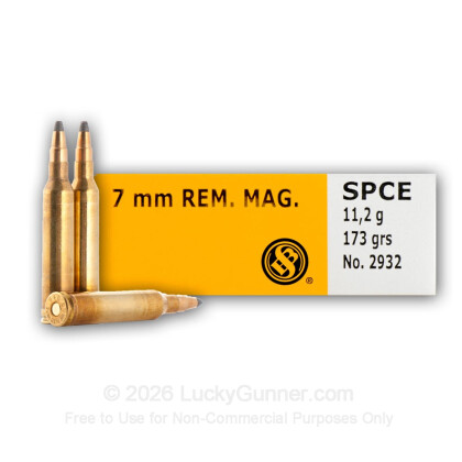 Image 2 of Sellier & Bellot 7mm Remington Magnum Ammo