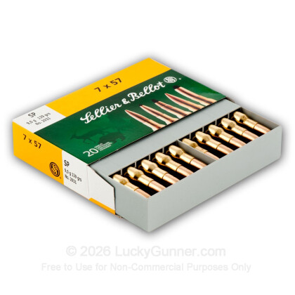 Image 5 of Sellier & Bellot 7x57 Mauser Ammo
