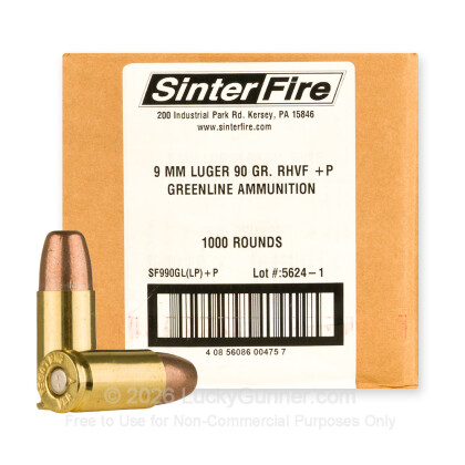 Image 1 of SinterFire 9mm Luger (9x19) Ammo