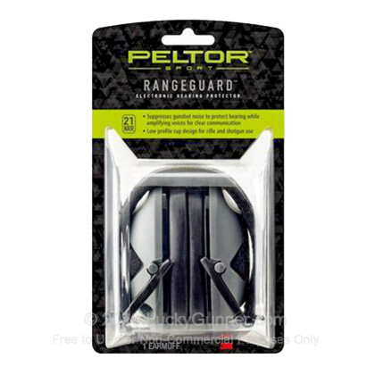 Large image of Peltor Gray Earmuffs For Sale - 21 NRR - Peltor Sport RangeGuard Electronic Hearing Protector in Stock