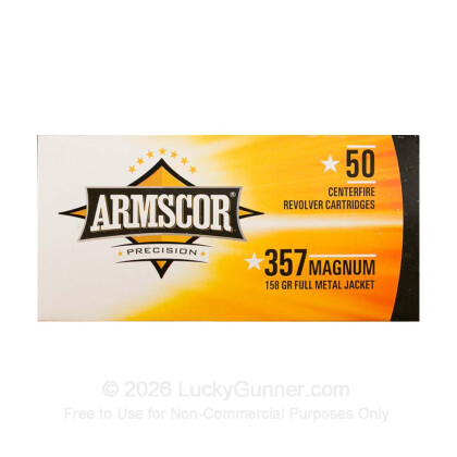 Image 2 of Armscor .357 Magnum Ammo