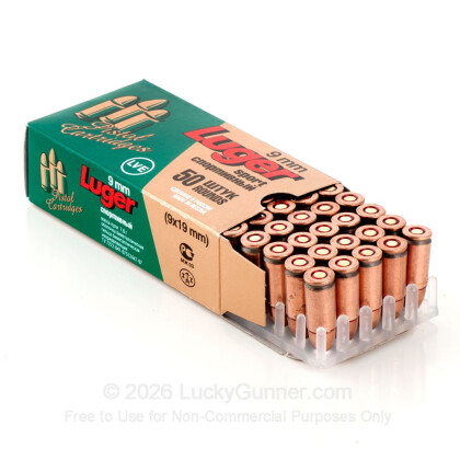 Large image of 9mm Ammo For Sale - 115 gr FMJ - LVE 9mm Luger Ammunition In Stock - 1350 Rounds