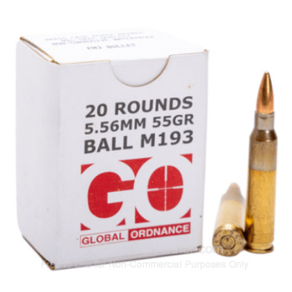 Image 1 of Global Ordnance 5.56x45mm Ammo