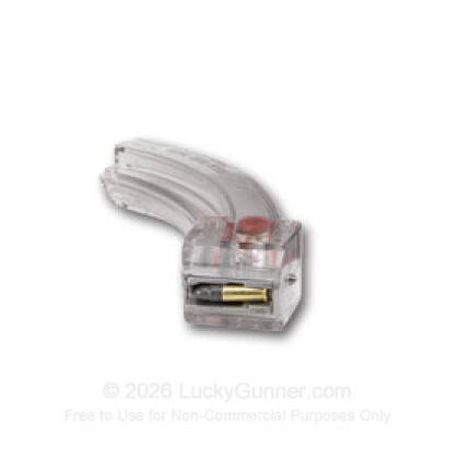 Large image of Butler Creek Steel Lips 10/22 Magazine for Sale - 25 Round Capacity - MO112562 - Clear Plastic - In Stock - Luckygunner.com 