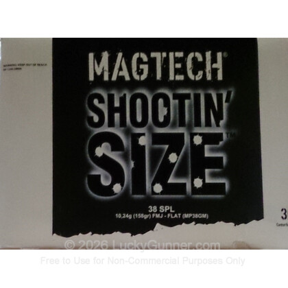 Image 2 of Magtech .38 Special Ammo
