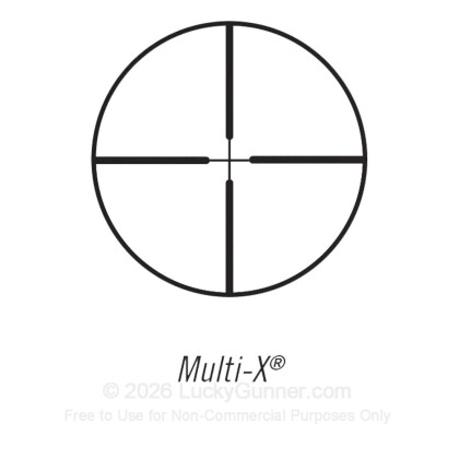 Large image of Bushnell Banner Rifle Scope - 3-9x - 40mm - Multi-X (Duplex) Reticle - 713948 - Black Matte - In Stock - Luckygunner.com