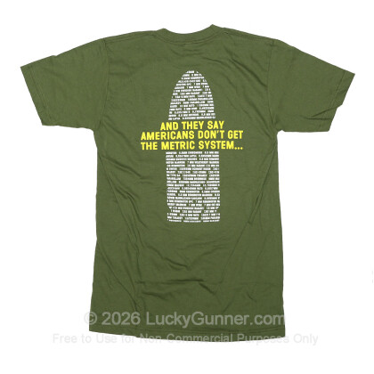 Large image of Lucky Gunner T-Shirt - Metric System 